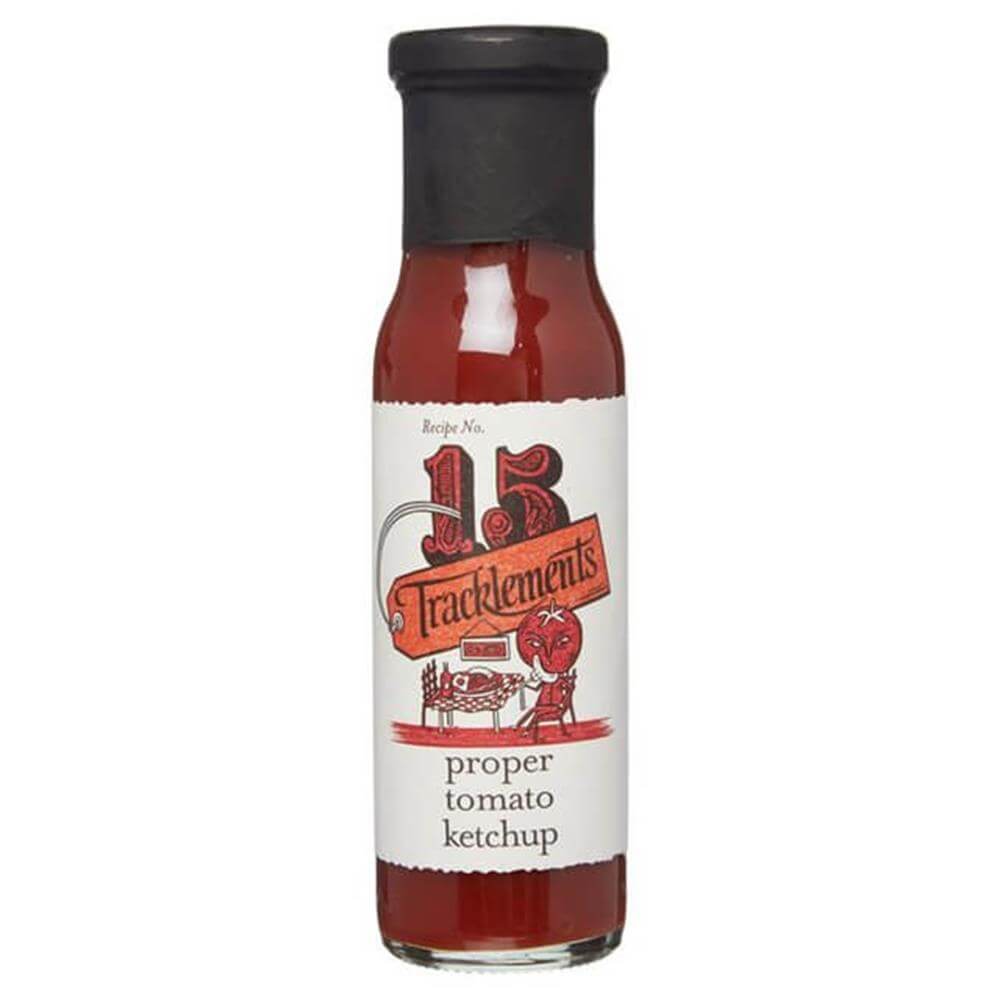TRACKLEMENTS PROPER TOMATO KETCHUP 230ML